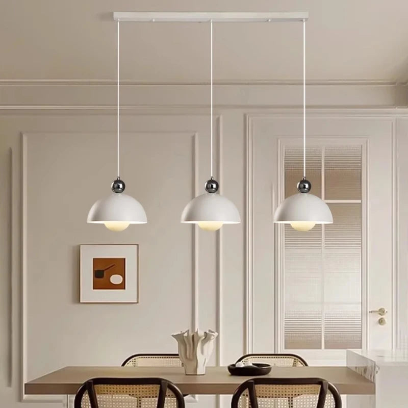 lustre moderne à led pour éclairage intérieur chaleureux