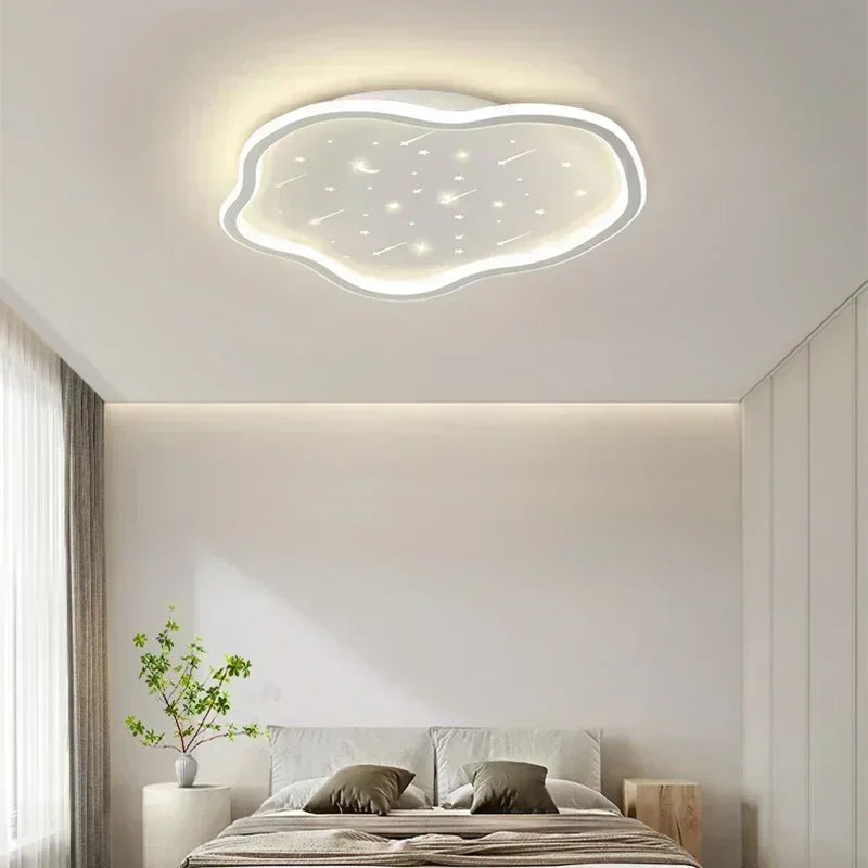 lustre moderne à leds pour décoration intérieure élégante
