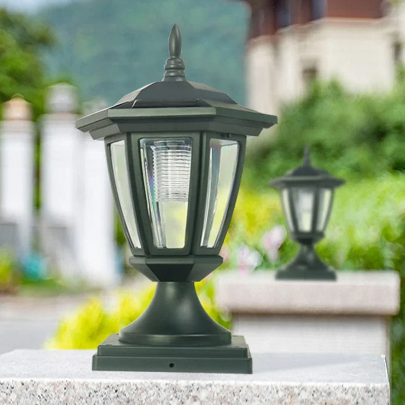 lampe solaire extérieure pour décoration de jardin et clôture