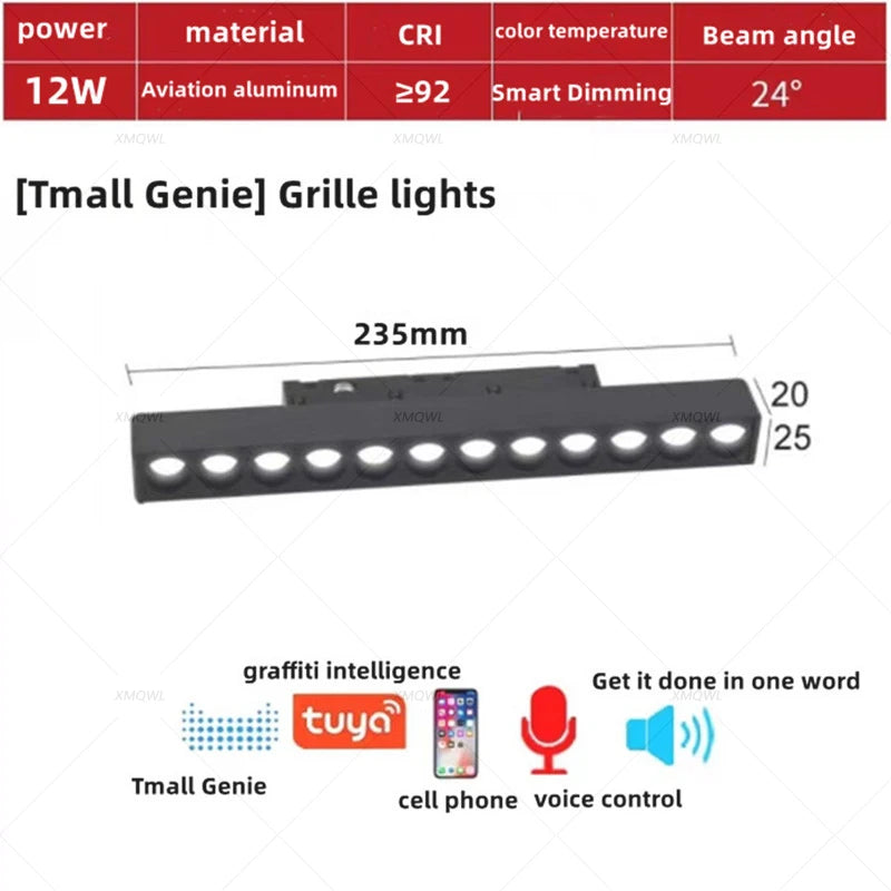 lampe intelligente à commande vocale avec éclairage intégré