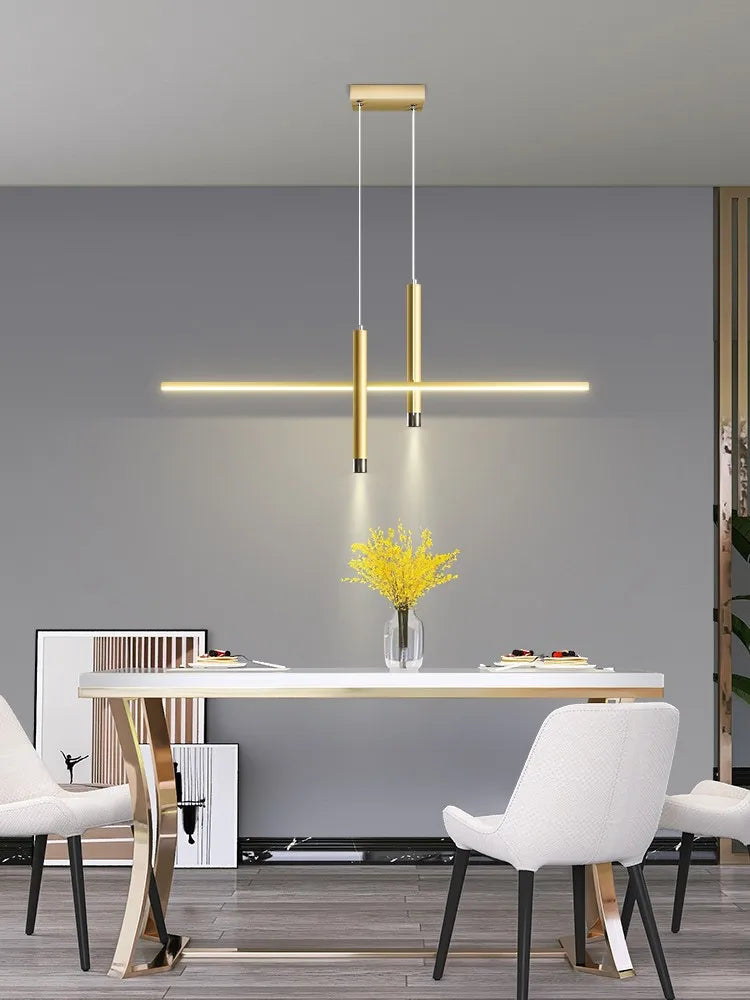 lustre led minimaliste nordique créatif simple et moderne