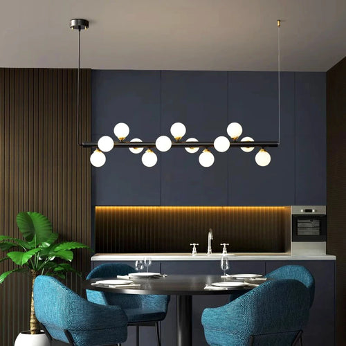 lustre suspension led moderne pour éclairage intérieur
