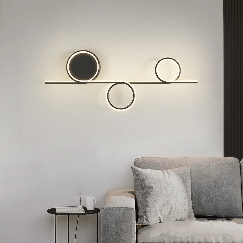 applique murale led moderne simple créativité nordique personnalisée