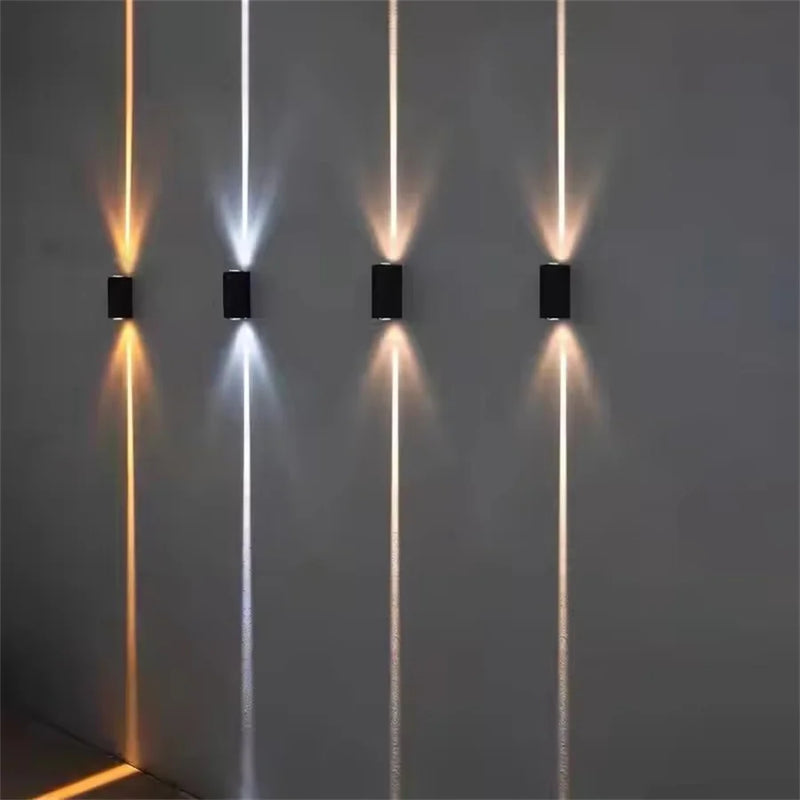 applique murale led extérieure moderne étanche en aluminium