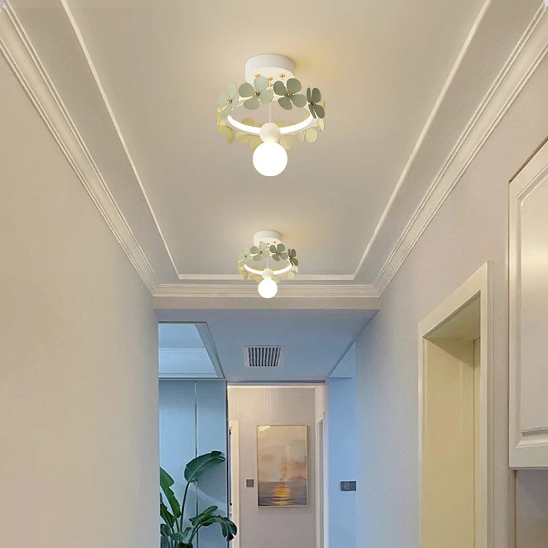 suspension florale créative minimaliste moderne pour salon