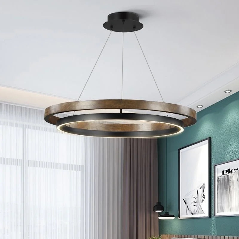 lustre led minimaliste de luxe style nordique moderne