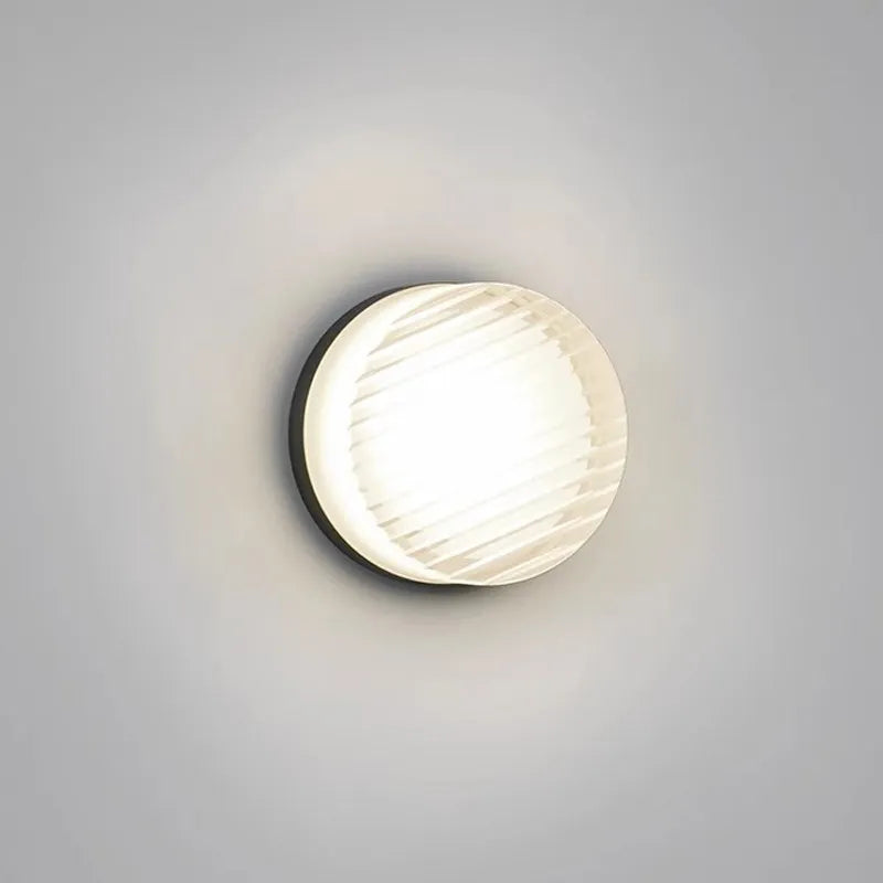 Applique murale LED moderne en gelée d'ambre