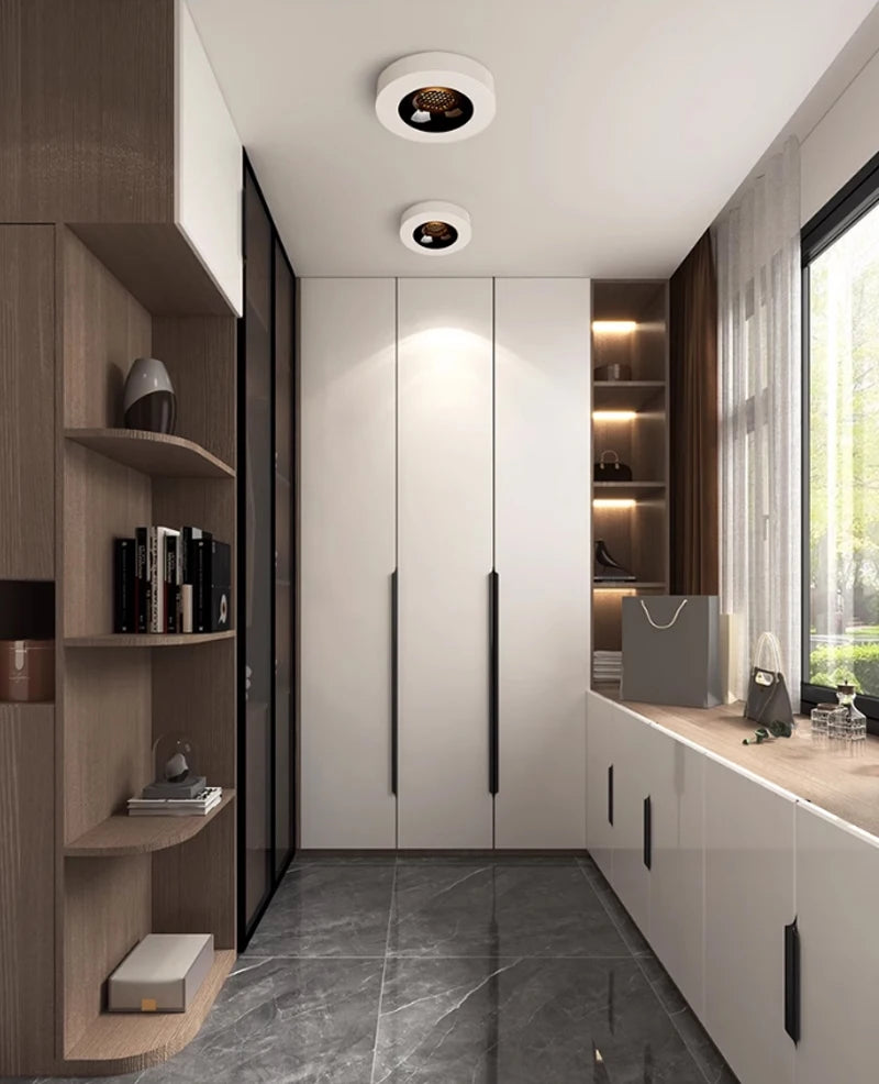 Surface Monté LED Downlight 9W Cob Plafonniers LED Spots Plafonniers Éclairage BLANC