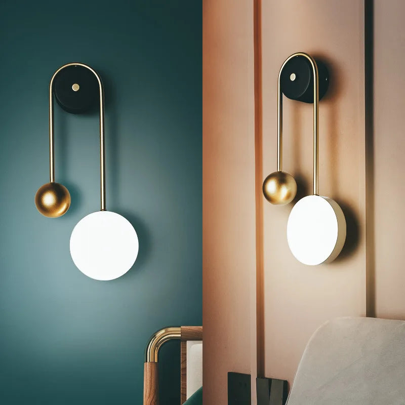 Applique murale led créative pour éclairage moderne