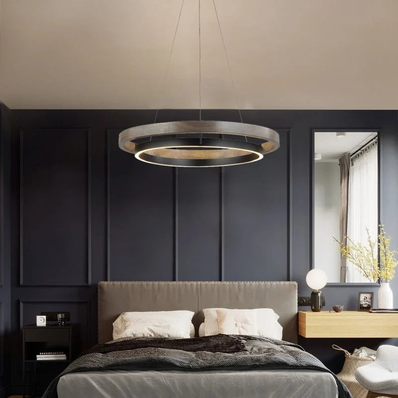 lustre led minimaliste de luxe style nordique moderne