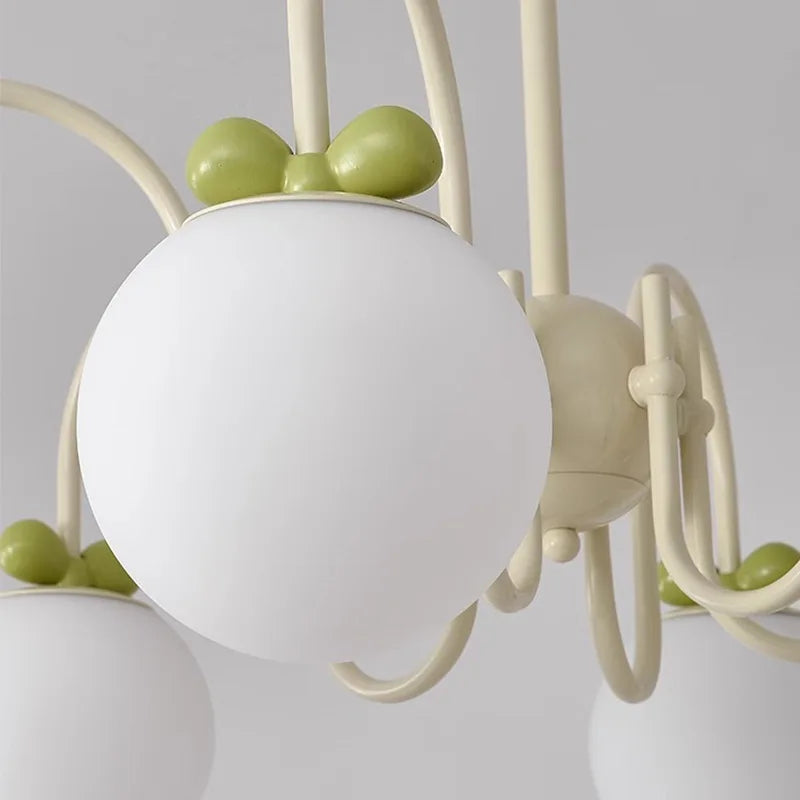 lustre en verre de style français idéal pour hôtel