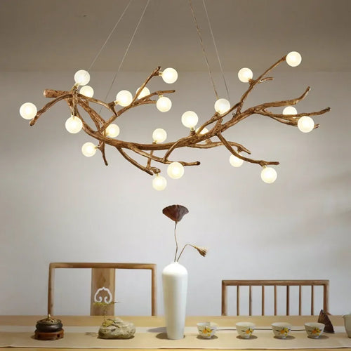 Branches minimalistes modernes Led lustres pour salon Restaurant salle hôtel hall Tables basses décoration de la maison luminaire