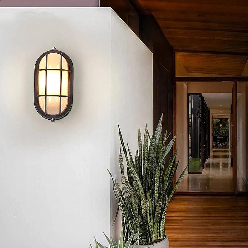 applique murale extérieure rétro antidéflagrante étanche vintage