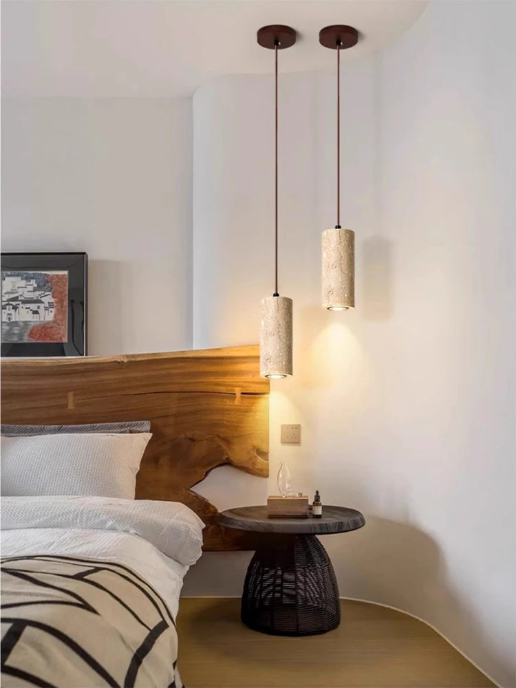 suspension en pierre pour petit plafond