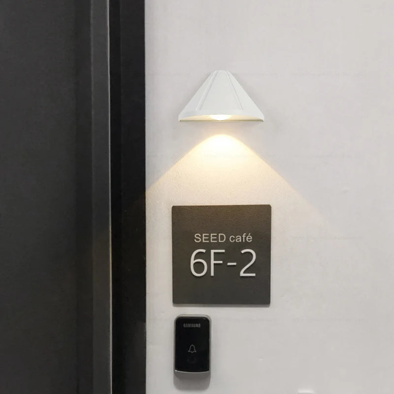 Applique murale LED lumière extérieure intérieure étanche IP65 porche jardin applique applique balcon terrasse décoration éclairage lampe