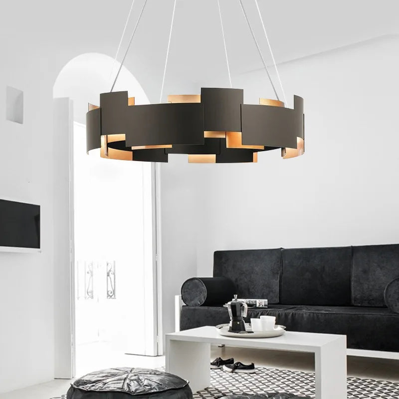 suspension en métal avec cordon d'ampoule réglable