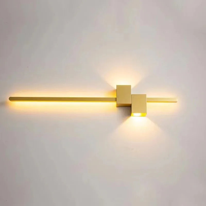 Applique murale led design nordique moderne luminaire décoratif monté en surface