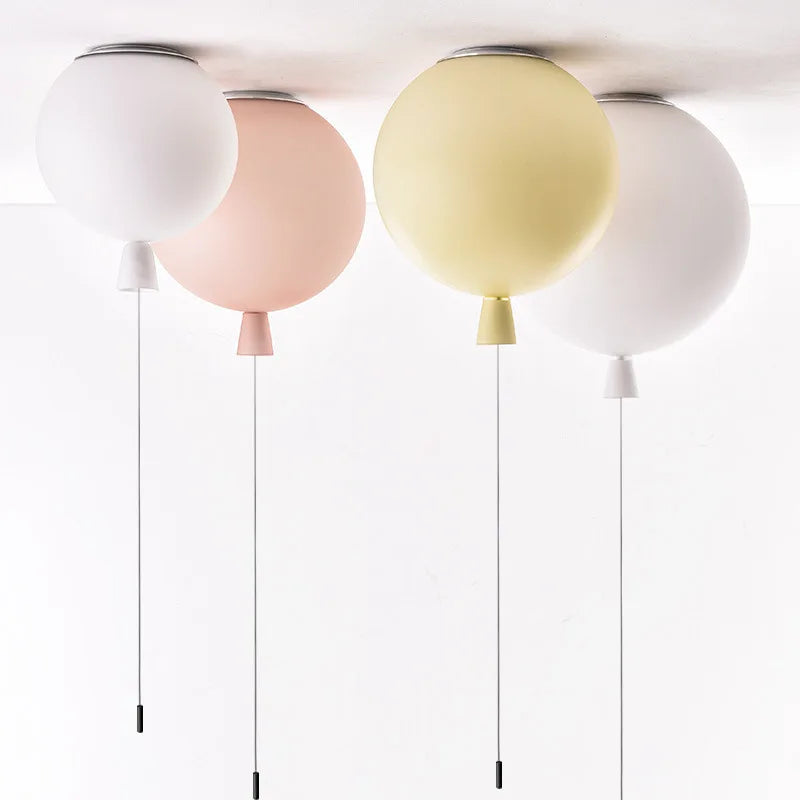plafonnier led en forme de ballon nordique décoratif idéal pour enfants
