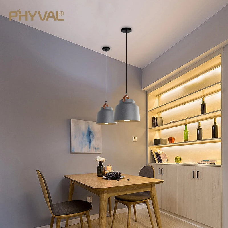 Suspension LED nordique avec hanse