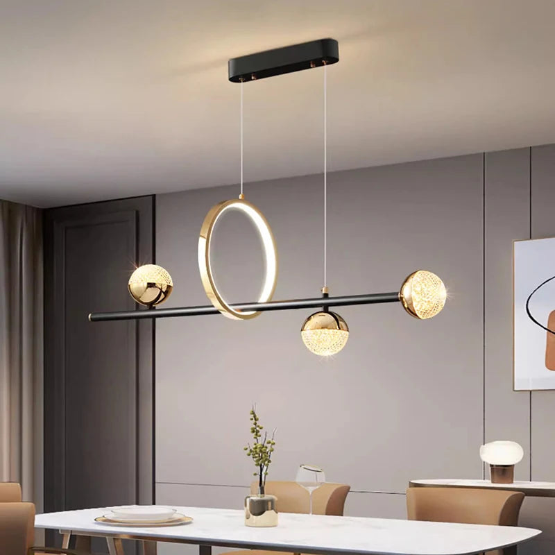 Chambre moderne salle à manger décorative led plafonniers lampes suspendues éclairage intérieur éclairage intérieur plafonnier lustre