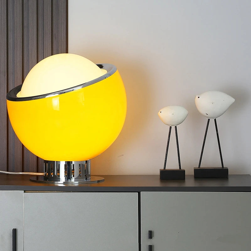Lampe de Table créative en boule de protéines