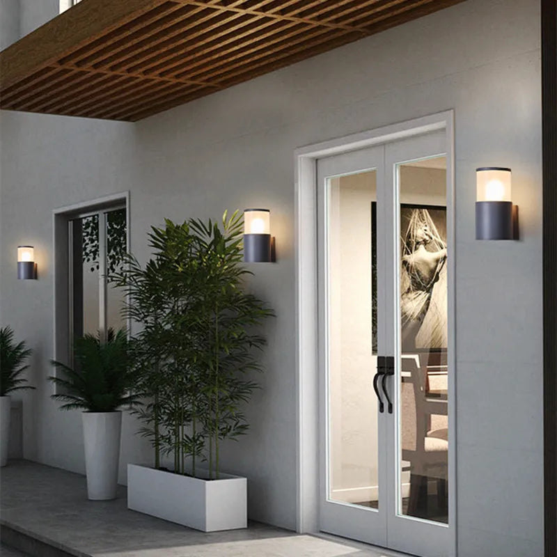 applique murale led étanche pour jardin balcon allée