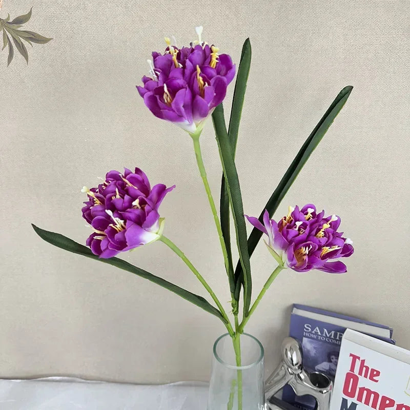 fleurs artificielles en soie pour décoration de mariage et jardin