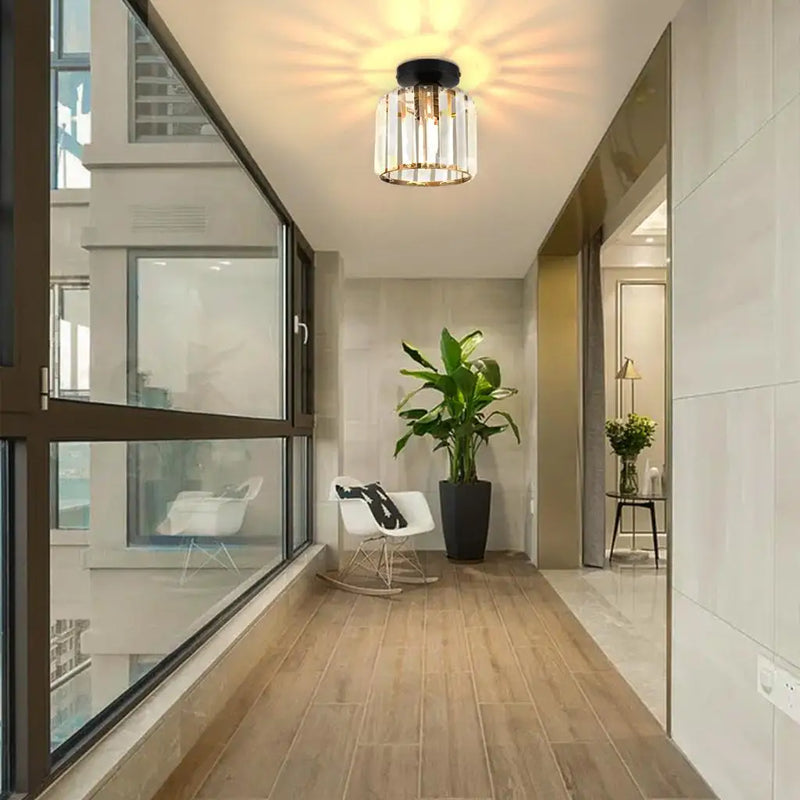 lampe suspendue en cristal design moderne pour intérieurs variés