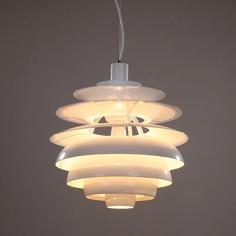 suspension design nordique en aluminium postmoderne loft