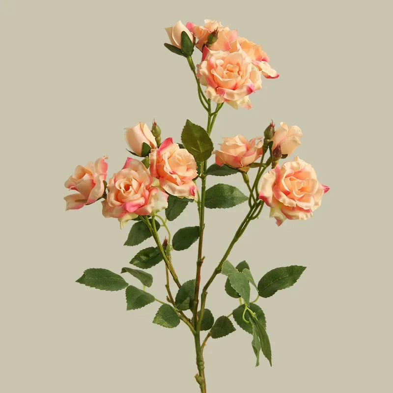 fleurs artificielles roses pour décoration de mariage élégante