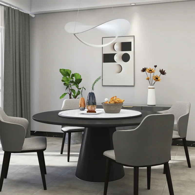 suspension en tissu pour décoration intérieure moderne italienne