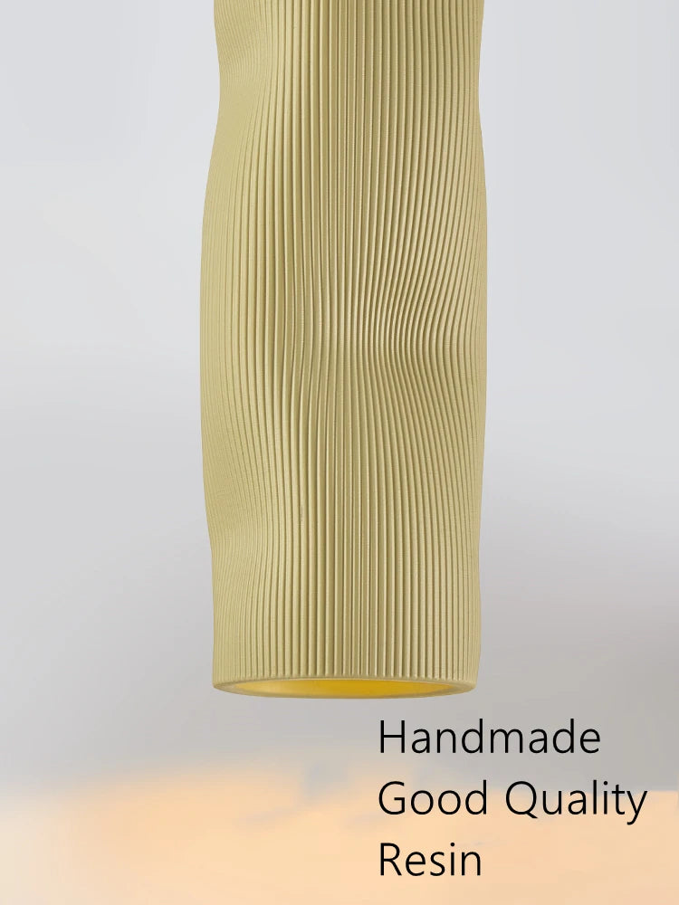 suspension led design rétro nordique wabi sabi décoration maison