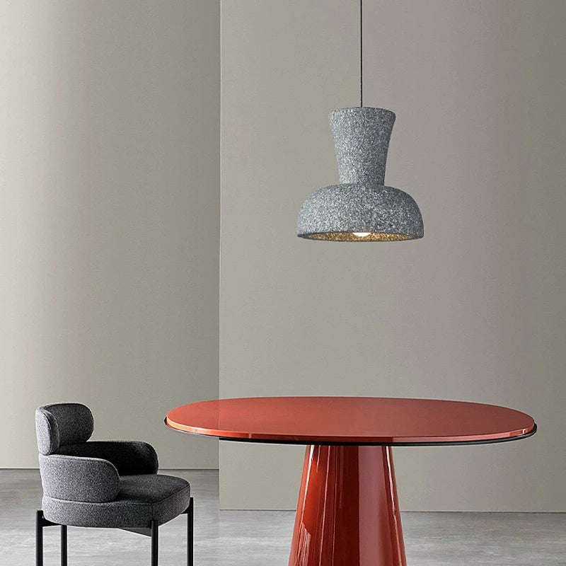 lustre led nordique wabi sabi pour bar et décoration maison