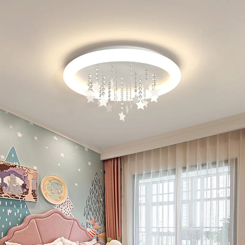 lampe nuage étoile style nordique pour chambre enfant