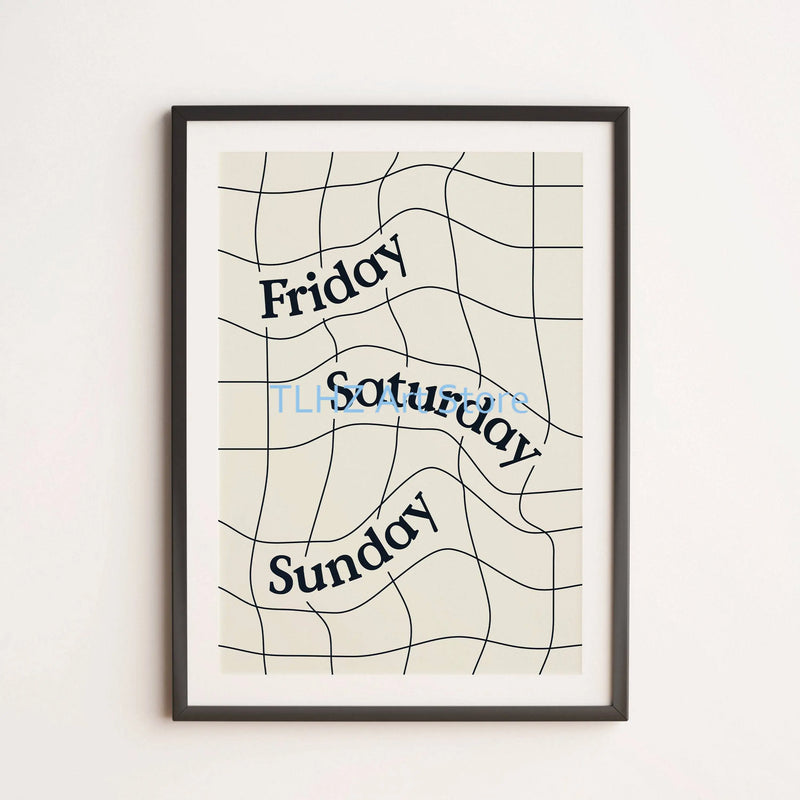 affiches rétro drôles avec citations de fleurs et chien