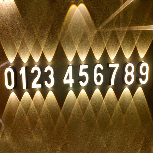 lampe numérique extérieure étanche led pour terrasse et balcon