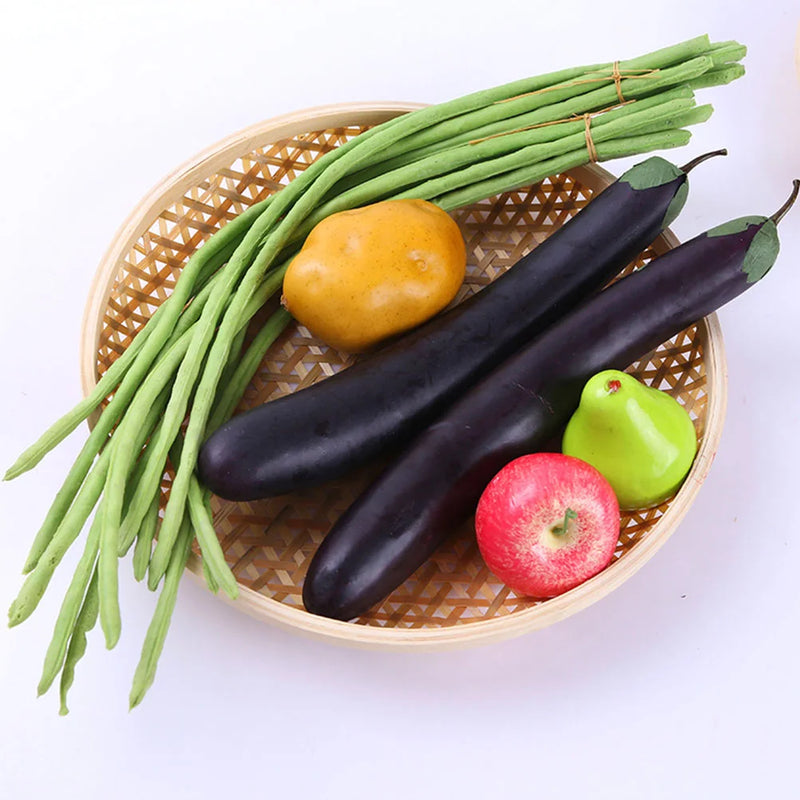 panier en bambou tressé pour collations et fruits