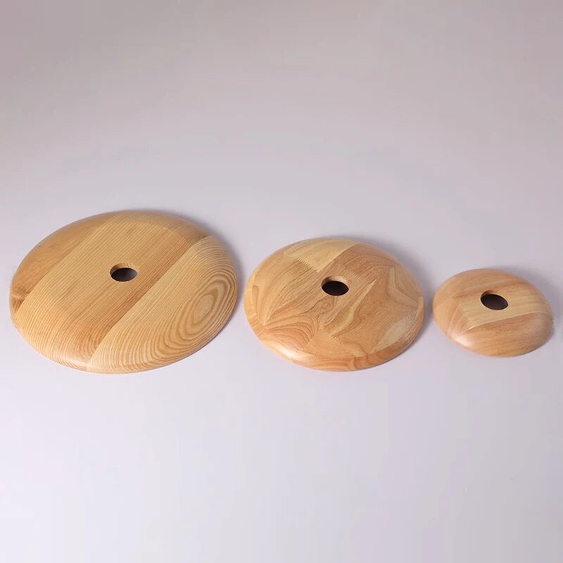 Suspension bois soucoupe volante