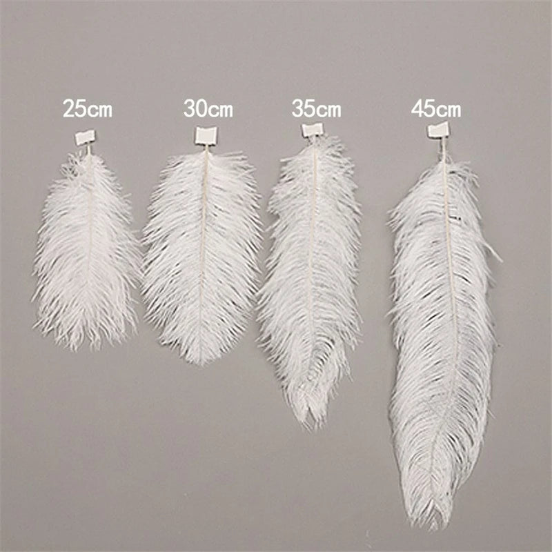luminaire suspendu luxe plume d'autruche led style nordique