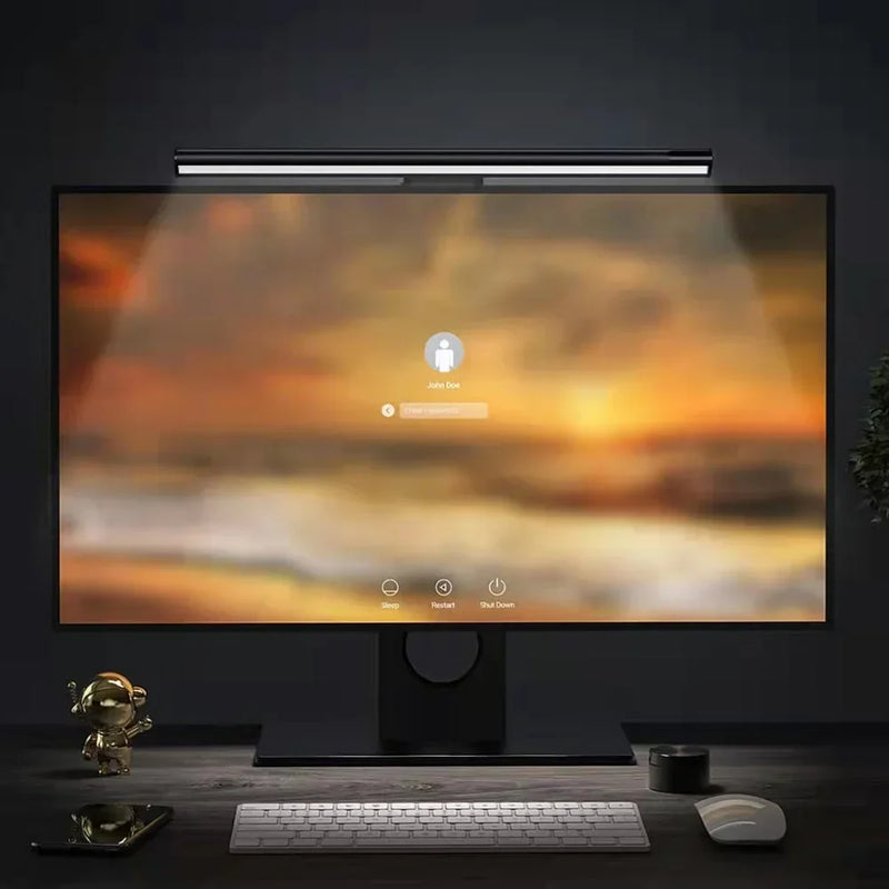 lymax lampe de bureau protection des yeux barre lumineuse sans fil