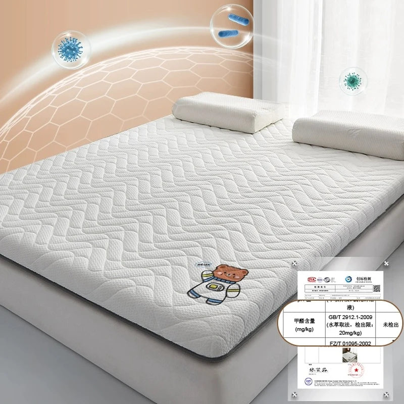 matelas en latex de soja mousse à mémoire pliable tatami épais et chaud