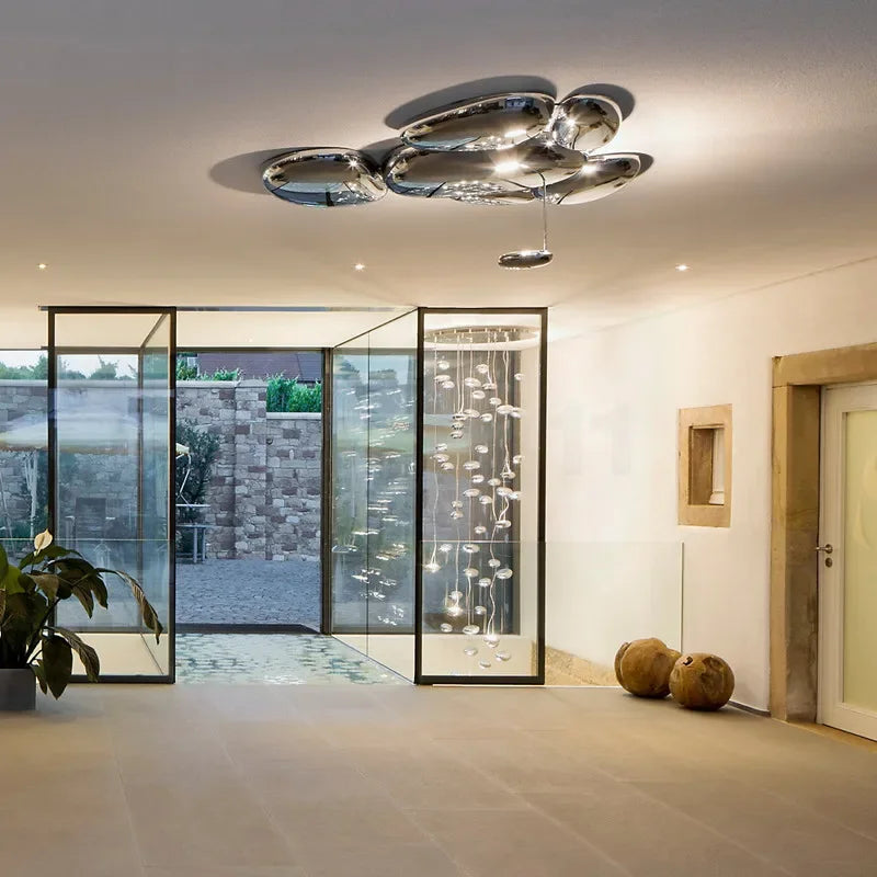 plafonnier led design moderne simple luminaire décoratif intérieur