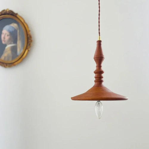 lampe de chevet rétro en bois style japonais pour bar et restaurant