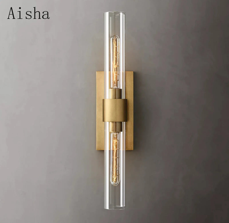 applique murale double tête décor loft