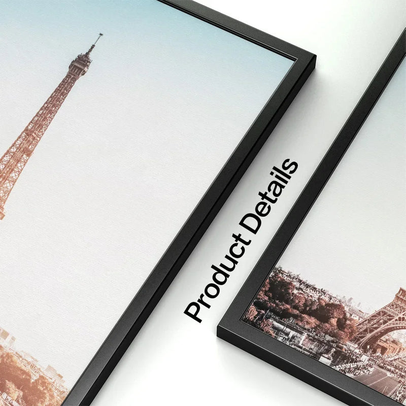 affiche art mural mode ville london paris fille nordique