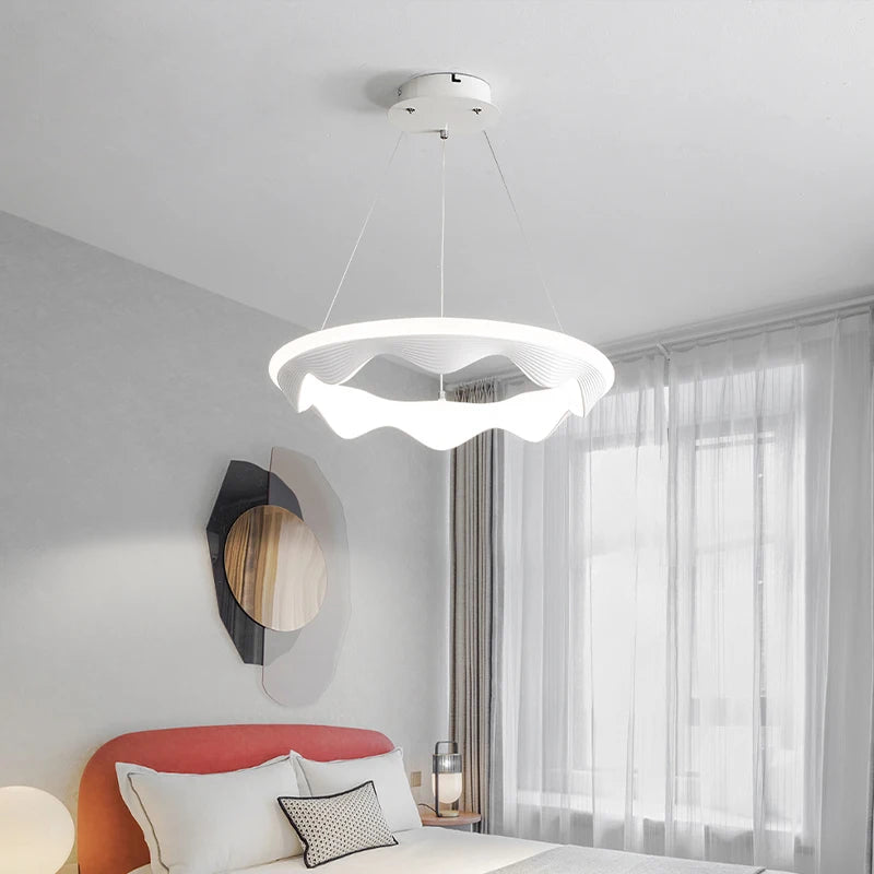 lustre minimaliste moderne nordique de luxe créatif à led