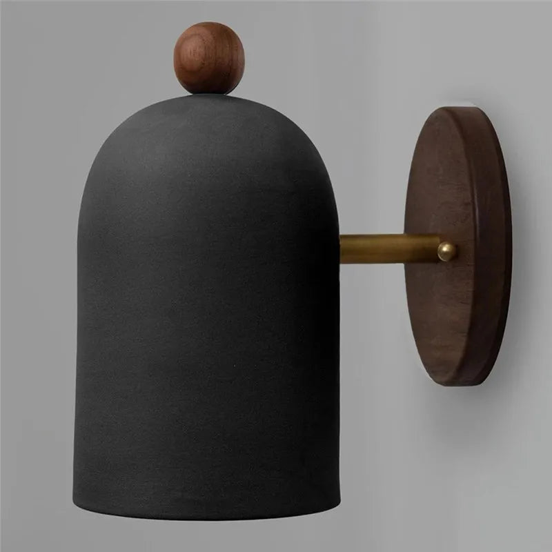 Odyssey – grande applique murale nordique en bois de noyer