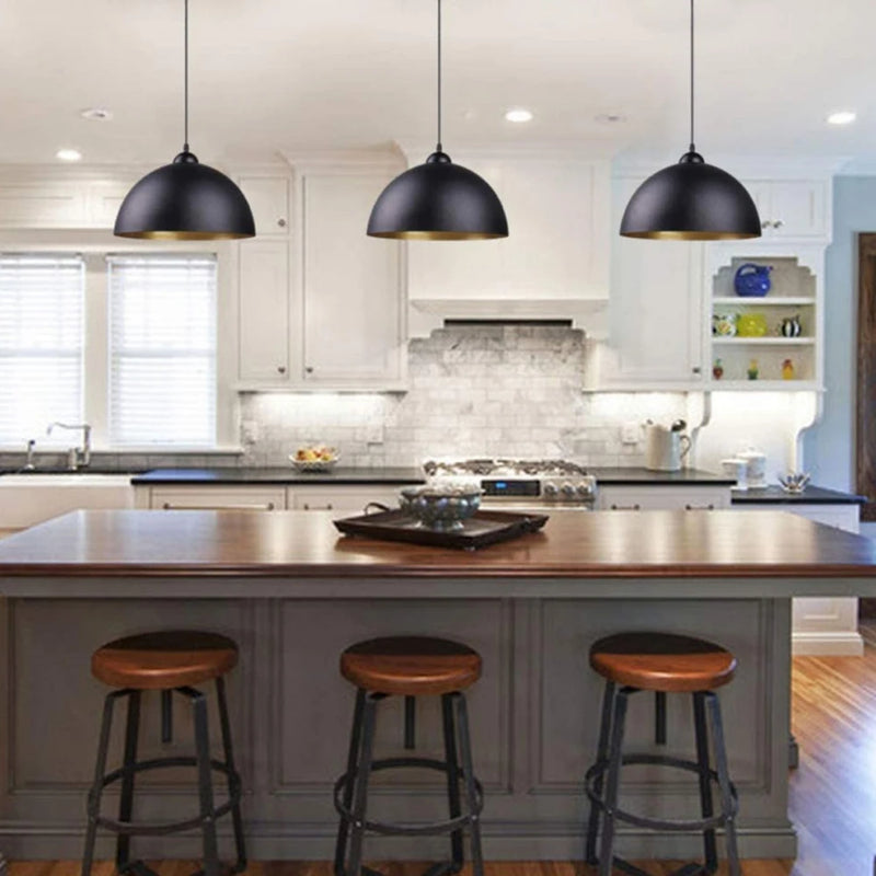 lampe suspendue rétro style industriel américain pour restaurants