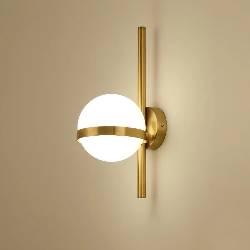Applique murale led verre éclairage intérieur maison