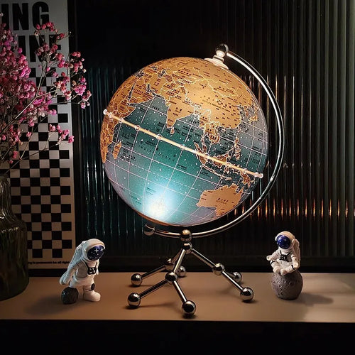 suspension lumineuse globe 3d haut de gamme cadeau enseignant